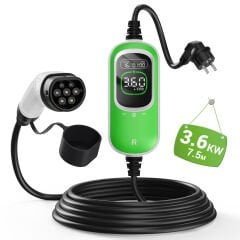 Rheidon 3.6 kW  Taşınabilir Elektrikli Araç Şarj Cihazı | PC100-3K6