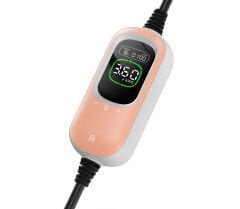 Rheidon 3.6 kW  Taşınabilir Elektrikli Araç Şarj Cihazı | PC100-3K6 (Special Edition Pembe/Rose Gold)