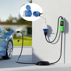Rheidon 7.2kW Taşınabilir Elektrikli Araç Şarj Cihazı | PC100-7K2 (MONOFAZE)