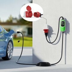 Rheidon 11 kW Taşınabilir Elektrikli Araç Şarj Cihazı | PC100-11K (TRİFAZE)